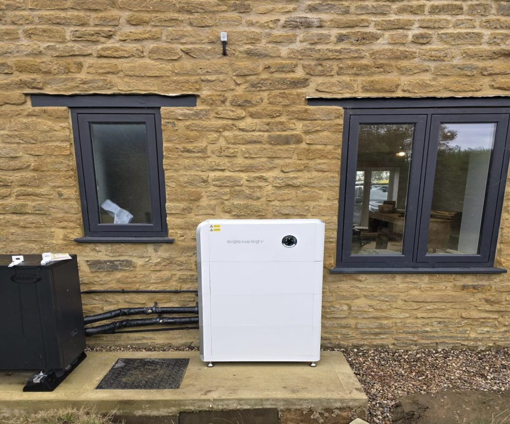 Sigenergy battery installed at Braunston, Daventry