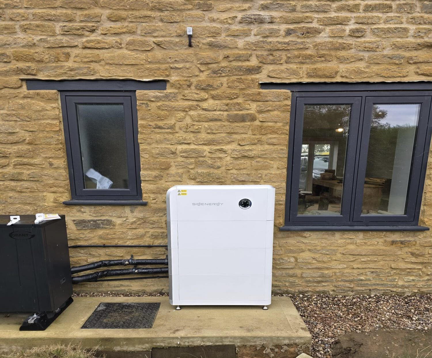 Sigenergy battery installed at Braunston, Daventry
