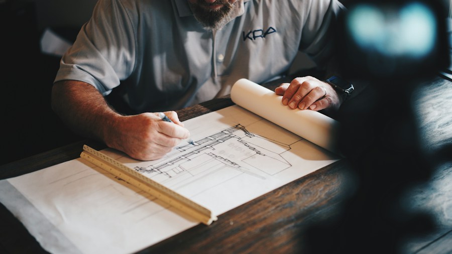 Illustrative image of a building site