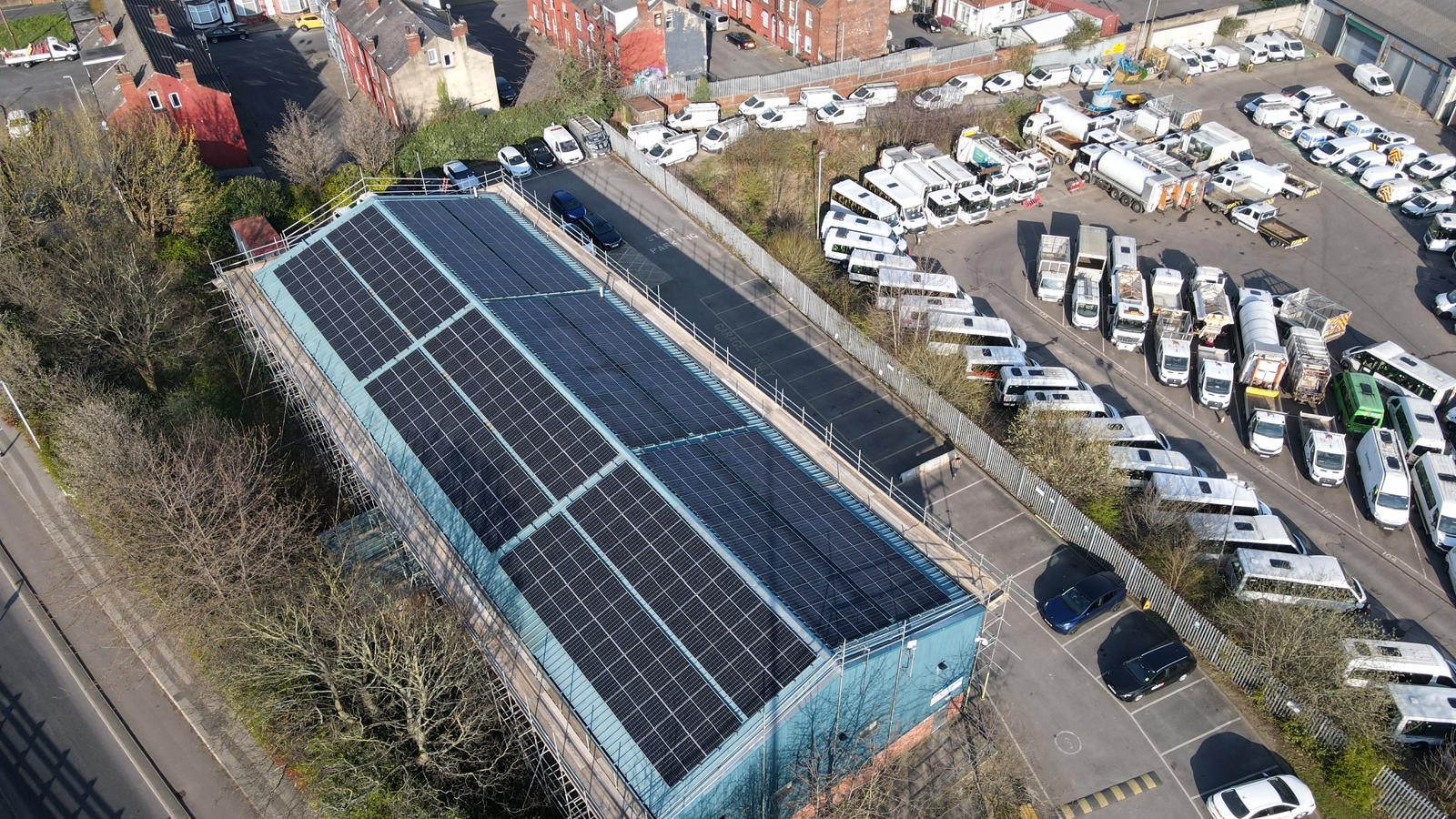 Rooftop solar PV installation by Synergy Power