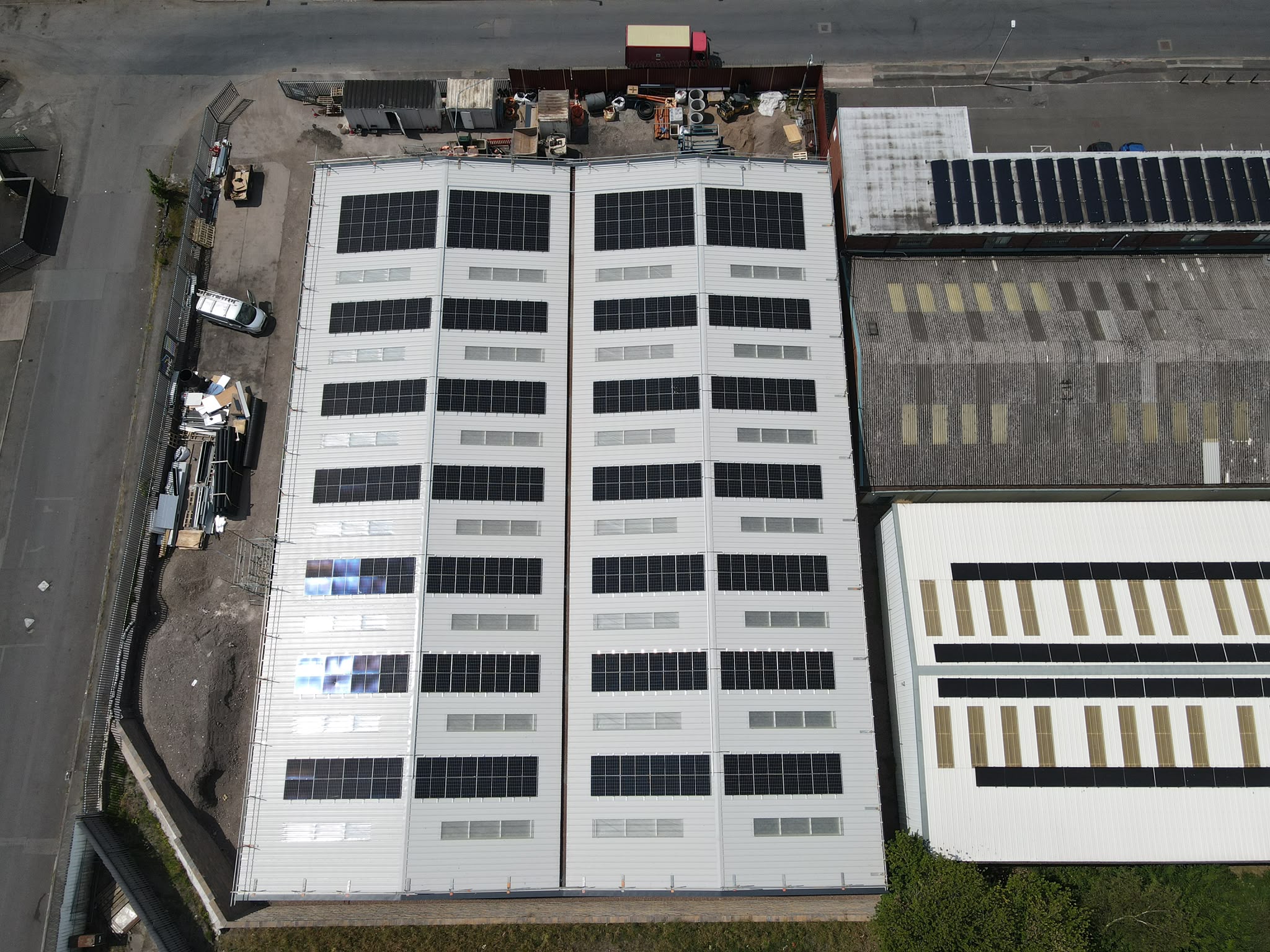 Roof timber strengthening for solar loading